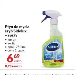 Makro Płyn do mycia szyb Sidolux spray lemon oferta