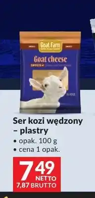 Makro Ser kozi wędzony w plastrach Goat Farm oferta