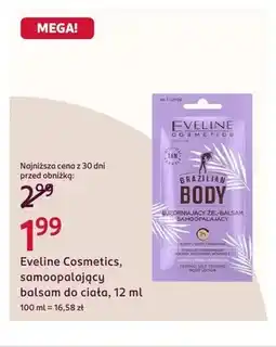 Rossmann Samoopalający balsam do ciała Eveline Cosmetics oferta