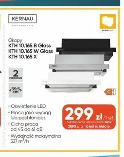 Max Elektro Okap Kernau KTH 10,165W Glass oferta
