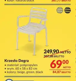 Makro Krzesło Degra METRO Professional oferta