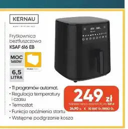Max Elektro Frytkownica beztłuszczowa Kernau KSAF 616 EB oferta
