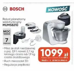 Max Elektro Robot planetarny wielofunkcyjny Bosch MUM58210 oferta