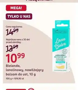 Rossmann Lanolinowy nawilżający balsam do ust Bielenda oferta