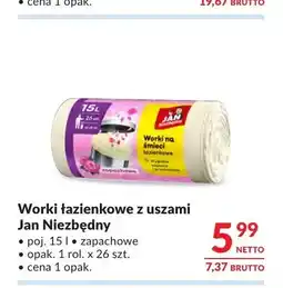 Makro Worki łazienkowe z uszami Jan Niezbędny zapachowe 15 l 26-pak oferta