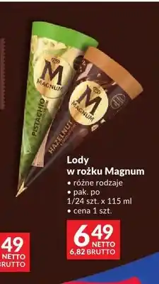 Makro Lody w rożku Magnum Pistachio oferta