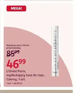 Rossmann Wydłużający tusz do rzęs L'Oréal Paris Telescopic oferta