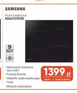 Max Elektro Płyta indukcyjna Samsung NZ64T3707A1 oferta