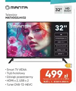Max Elektro Telewizor Manta 32 oferta