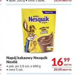Makro Napój kakaowy Nesquik Nestlé oferta