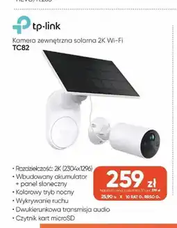 Max Elektro Kamera zewnętrzna solarna tp-link TC82 oferta