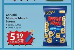 Makro Chrupki Monster Munch Lorenz oferta