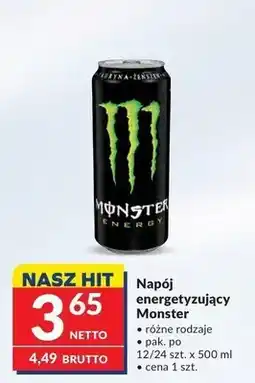 Makro Napój energetyzujący Monster Energy oferta