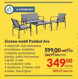 Makro Zestaw mebli Padded Aro METRO Professional oferta