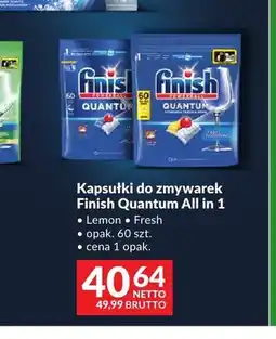 Makro Kapsułki do zmywarek Finish Quantum All in 1 Lemon oferta