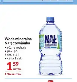 Makro Woda mineralna Nałęczowianka oferta