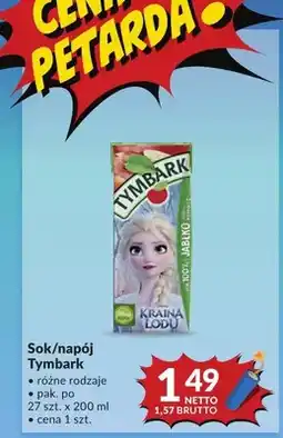 Makro Sok lub napój Tymbark Kraina Lodu Jabłko oferta