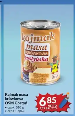 Makro Kajmak masa krówkowa OSM Gostyń oferta