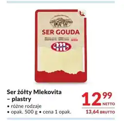Makro Ser żółty Mlekovita plastry oferta