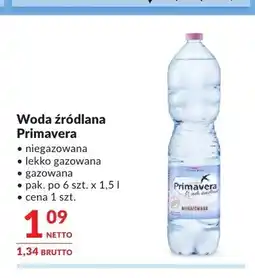 Makro Woda źródlana Primavera oferta
