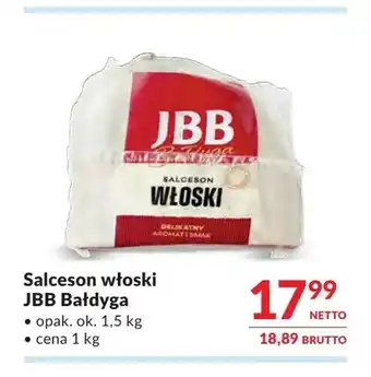 Makro Salceson włoski JBB Bałdyga oferta