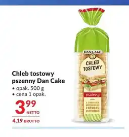 Makro Chleb tostowy pszenny Dan Cake oferta