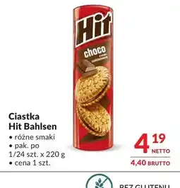 Makro Ciastka Hit Bahlsen Choco oferta