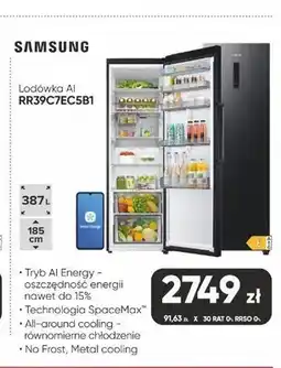 Max Elektro Lodówka AI Samsung RR39C7EC5B1 oferta