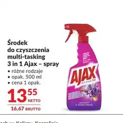 Makro Środek do czyszczenia multi-tasking 3 in 1 Ajax spray Lavender & Sandalwood oferta