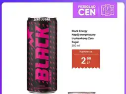 Dino Napój energetyczny Black Energy truskawkowy Zero Sugar oferta
