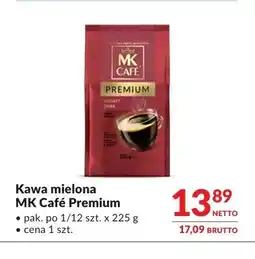 Makro Kawa mielona MK Café Premium oferta
