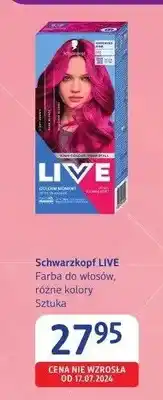 dm drogerie markt Farba do włosów Schwarzkopf LIVE oferta