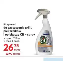 Makro Preparat do czyszczenia grilli, piekarników i opiekaczy Cif spray oferta