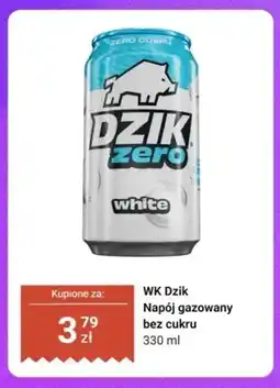 Dino Napój gazowany WK Dzik bez cukru oferta