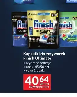 Makro Kapsułki do zmywarek Finish Ultimate Plus oferta