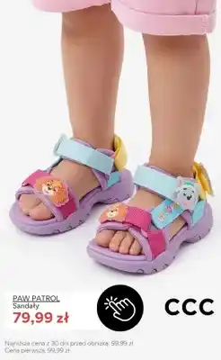 CCC Sandały dziecięce Paw Patrol oferta