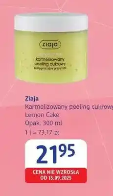 dm drogerie markt Karmelizowany peeling cukrowy Ziaja Lemon Cake oferta
