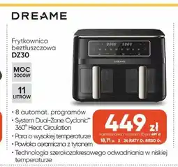 Max Elektro Frytkownica beztłuszczowa Dreame DZ30 oferta