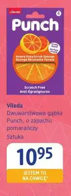 dm drogerie markt Dwuwarstwowa gąbka Vileda Punch o zapachu pomarańczy oferta