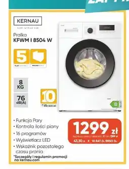Max Elektro Pralka Kernau KFWM I 8504W oferta