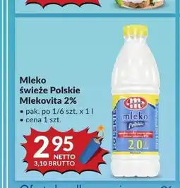 Makro Mleko świeże Polskie Mlekovita 2% oferta