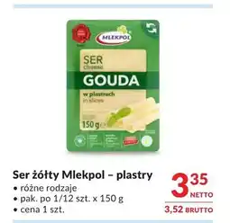 Makro Ser żółty Mlekpol plastry oferta