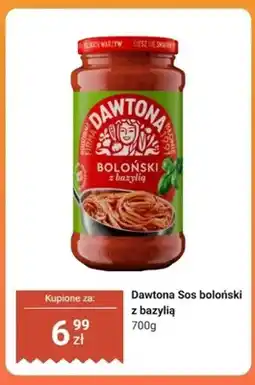 Dino Sos boloński z bazylią Dawtona oferta