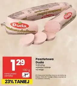 Delikatesy Centrum Pasztetowa drobiowa Duda oferta