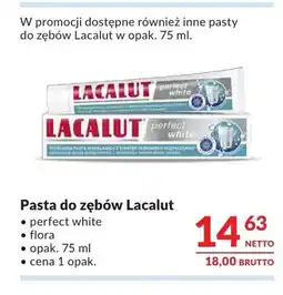 Makro Pasta do zębów Lacalut Perfect White oferta
