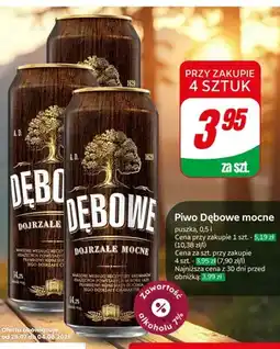 Dino Piwo Dębowe Mocne oferta