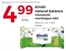 Frac Kindii natural balance chusteczki nawilżające A60 oferta