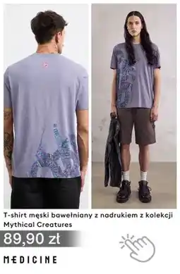 Medicine T-shirt męski bawełniany Medicine z nadrukiem z kolekcji Mythical Creatures oferta