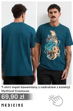 Medicine T-shirt męski bawełniany z nadrukiem Medicine z kolekcji Mythical Creatures oferta