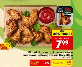 Biedronka Skrzydełka z kurczaka Czas na grill oferta